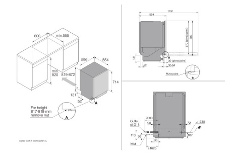 Asko DFI544A